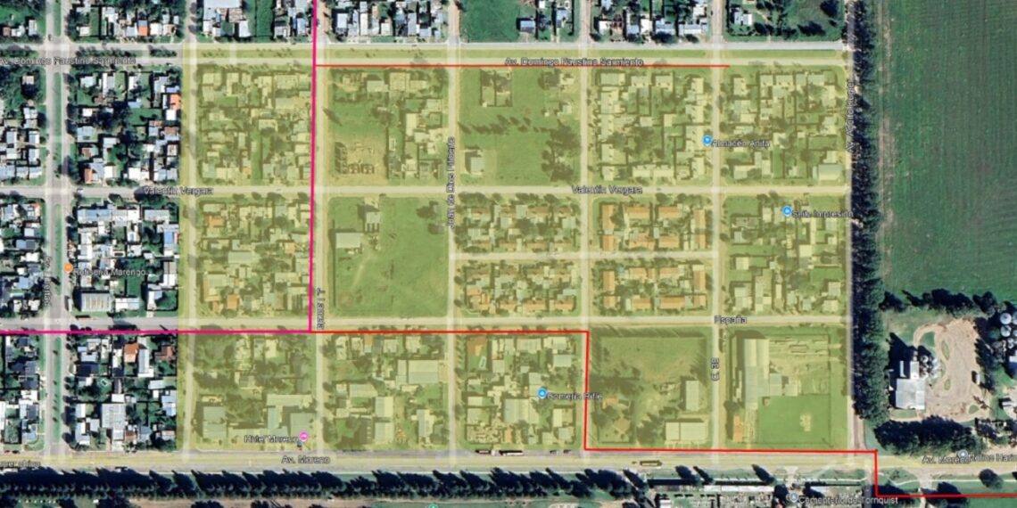 CELT. Informa: Continúa la obra de fibra óptica en la ciudad de Tornquist